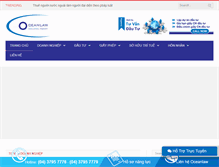 Tablet Screenshot of oceanlaw.com.vn